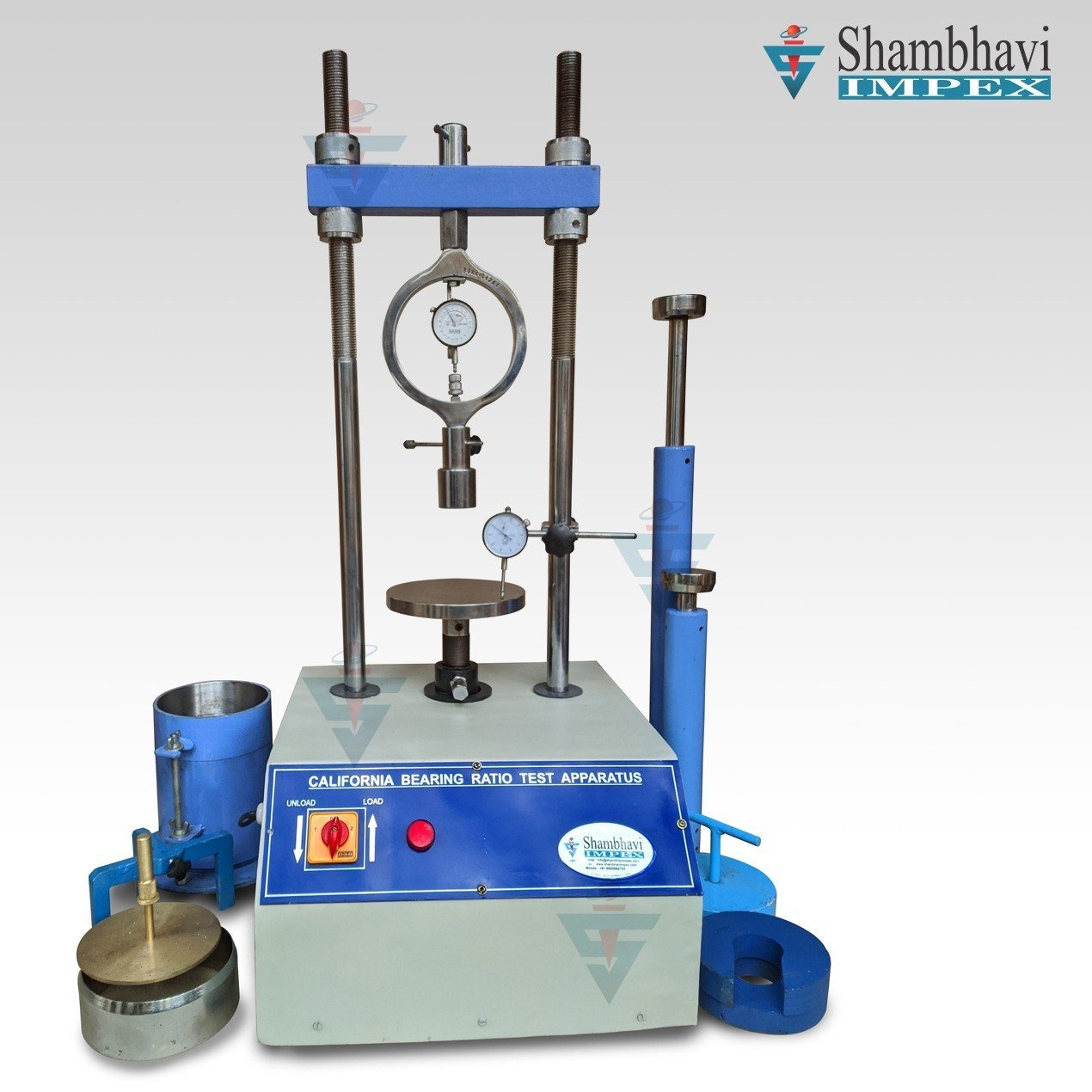 Automatic California Bearing Ratio Apparatus  (SISACBR-03)